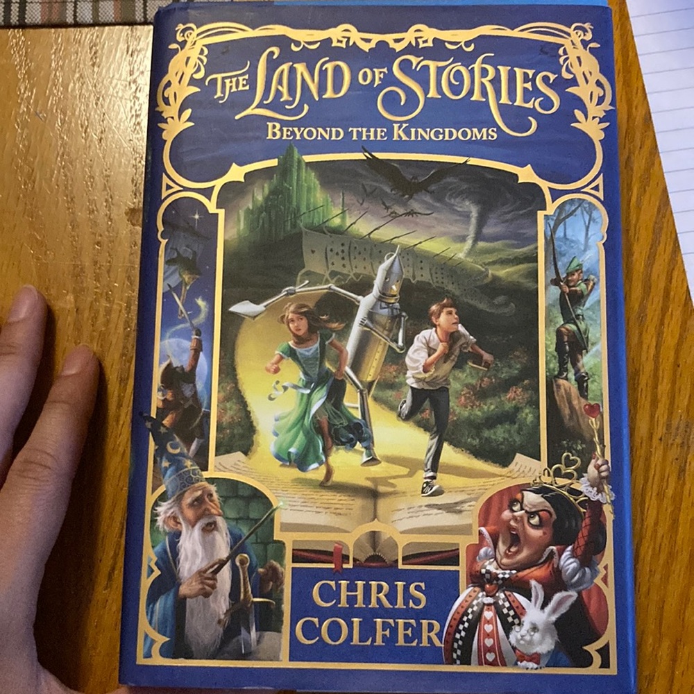 The Land of Stories Beyond the Kingdoms Hardcover Book 4 by Chris Colfer